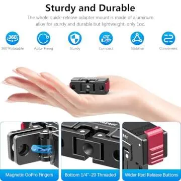 Magnetic Quick Release Adapter Mount for DJI OSMO Action