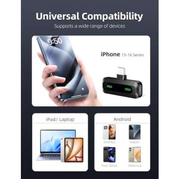 Upgraded 2 Pack Mini Clip on Microphone With LED Display, Wireless Lavalier Microphone for iPhone, HD Noise Cancelling, Portable Lapel Mic for Recording Video Podcast Vlogg Content Creator interview