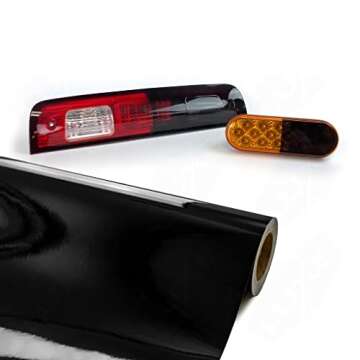 Luxe LightWrap Dark Smoke Universal Headlight Tint Light Tail Kit - 20" x 1 Yard