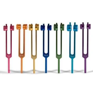 FMTY Tuning Fork for Healing: 7 Chakra Tuning Fork Set for Meditation and Energy Balance