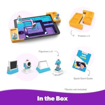 PlayShifu Tacto Laser (Kit + App) : AR Laser Based Educational Birthday Gifts for 4-8 Year Olds | Interactive Science Kit for Kids | Brain Games, STEM Learning | 200+ Puzzles (Device Not Included)