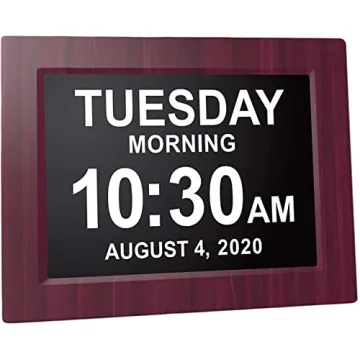 American Lifetime Day Clock Large Display with Alarms