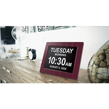 American Lifetime Day Clock Large Display with Alarms