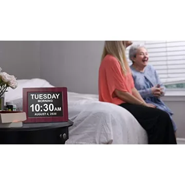 American Lifetime Day Clock Large Display with Alarms