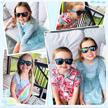 Vibrant GIFTINBOX Kids Sunglasses Bulk for Summer Fun