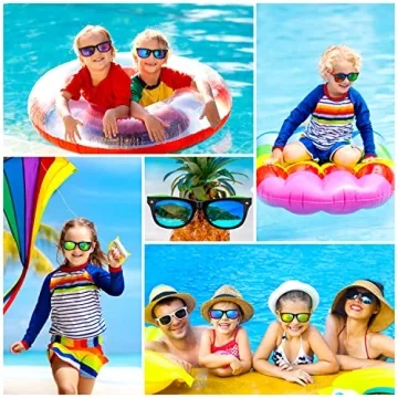 Vibrant GIFTINBOX Kids Sunglasses Bulk for Summer Fun