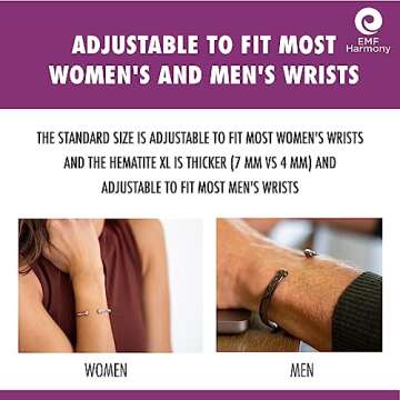 EMF Harmony Pure Light Cuff - Holistic Wellness for Wireless Frequencies for Men and Women - (Women's Gold)