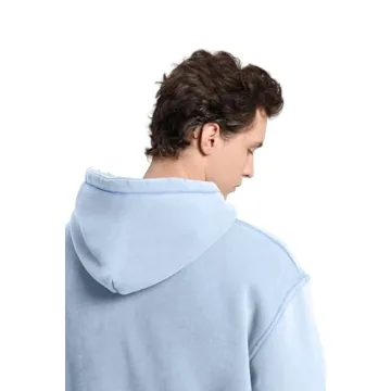 Dnzzs Womens Oversized Acid Wash Hoodie - Trendy Streetwear