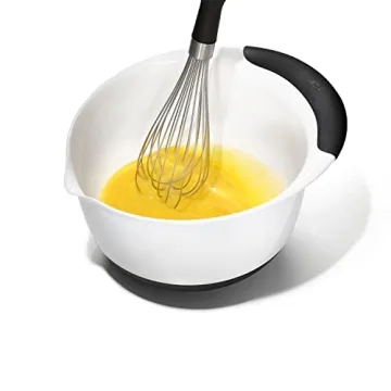 OXO Good Grips 3-Piece Mixing Bowl Set for Easy Cooking