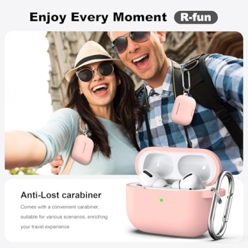 R-fun AirPods Pro Soft Silicone Case with Cleaner Kit