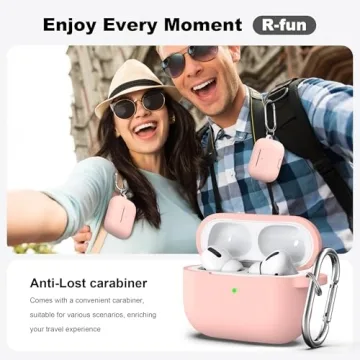 R-fun AirPods Pro Soft Silicone Case with Cleaner Kit