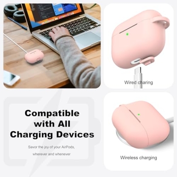 R-fun AirPods Pro Soft Silicone Case with Cleaner Kit