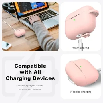 R-fun AirPods Pro Soft Silicone Case with Cleaner Kit