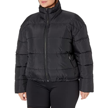 Ari Cropped Puffer Jacket - Stylish Warm Affordable