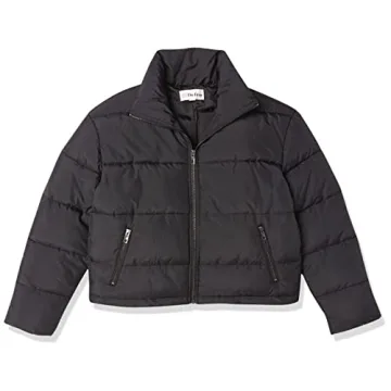 Ari Cropped Puffer Jacket - Stylish Warm Affordable