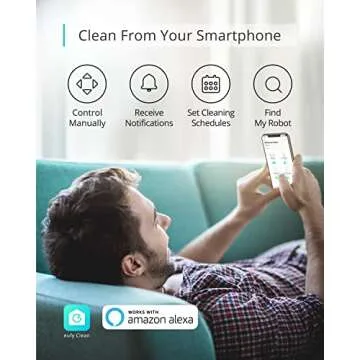 eufy by Anker, BoostIQ RoboVac 15C, Wi-Fi, Upgraded, Super-Thin, 1300Pa Strong Suction, Quiet, Self-Charging Robotic Vacuum Cleaner, Cleans Hard Floors to Medium-Pile Carpets (Black)