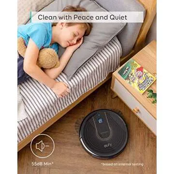 eufy by Anker, BoostIQ RoboVac 15C, Wi-Fi, Upgraded, Super-Thin, 1300Pa Strong Suction, Quiet, Self-Charging Robotic Vacuum Cleaner, Cleans Hard Floors to Medium-Pile Carpets (Black)