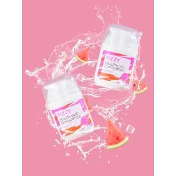 Fizzy Travel Size Mouthwash Concentrate for Fresh Breath