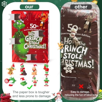 Christmas Advent Calendar 2024 with Doll Figures