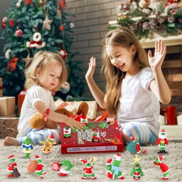 Christmas Advent Calendar 2024 with Doll Figures