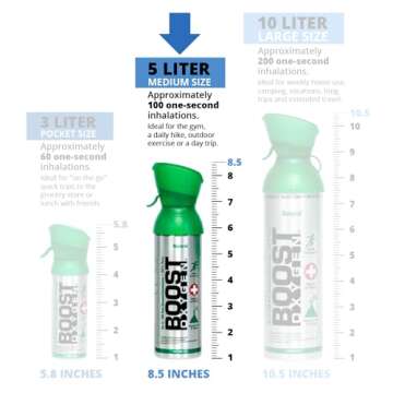 Boost Portable Oxygen for Exercise & Altitude Recovery