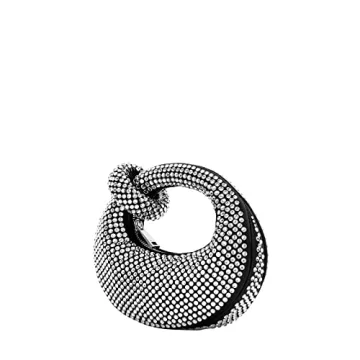 JW PEI Vegan Leather Faux Fur Mini Bag Black