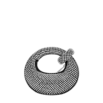 JW PEI Vegan Leather Faux Fur Mini Bag Black