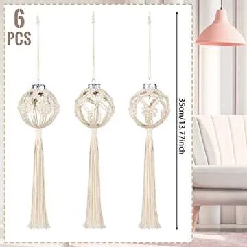 Unique Macrame Christmas Ball Ornaments for Every Occasion