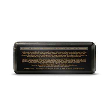 Shea Moisture African Black Soap with Shea Butter 8 oz Pack