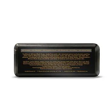 Shea Moisture African Black Soap with Shea Butter 8 oz Pack