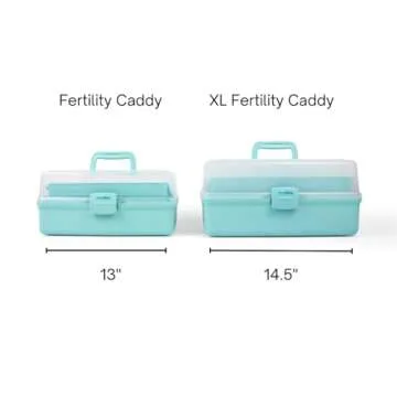 XL Fertility Caddy & Shot Station: Organize IVF with Ease