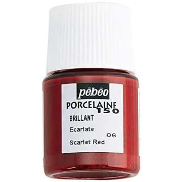 Pebeo Porcelaine 150 China Paint Exploration Set of 12 Colors