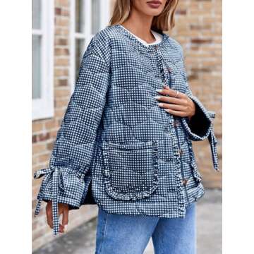 Trendy Tankaneo Lightweight Quilted Puffer Jacket