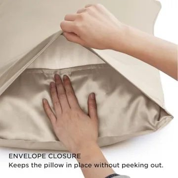 Bedsure Satin Pillowcase Set for Hair and Skin Care