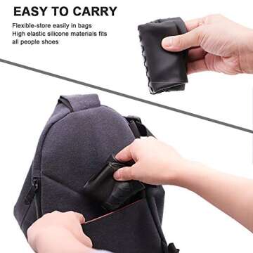 Nirohee Silicone Shoes Covers for All Ages and Activities