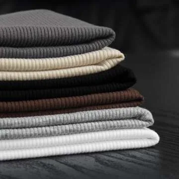 Artfish Women's Square Neck Long Sleeve Ribbed Slim Fitted Casual Basic Crop Top (Mocha Brown, M)