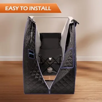 HEYAXA Indoor Sauna Tent with Remote Control and Accessories