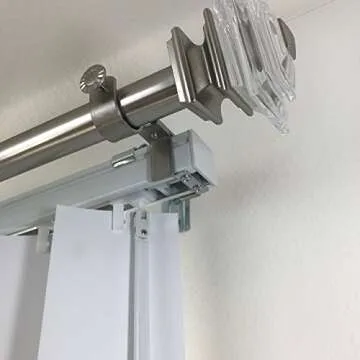 NoNo Bracket for Easy Curtain Hanging Over Blinds