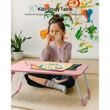 Ruxury Folding Lap Desk - Portable Mini Table & Breakfast Tray