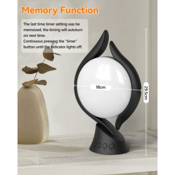 HIBOITEC 10000 Lux Light Therapy Lamp Adjustable Brightness