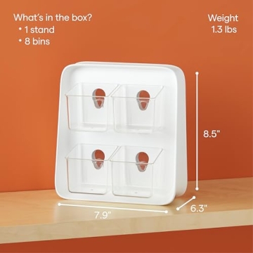 Stylish YouCopia TeaStand for Organized Tea Bags