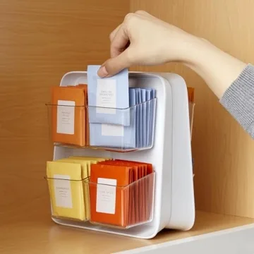 Stylish YouCopia TeaStand for Organized Tea Bags