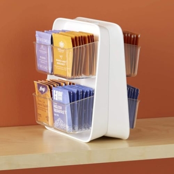 Stylish YouCopia TeaStand for Organized Tea Bags