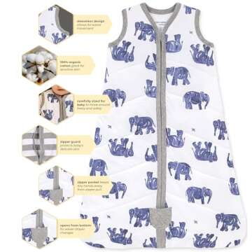 Burt's Bees Baby Organic Cotton Wearable Blanket