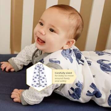 Burt's Bees Baby Organic Cotton Wearable Blanket