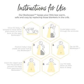 Burt's Bees Baby Organic Cotton Wearable Blanket