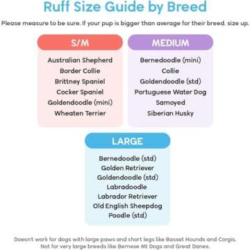 Walkee Paws New Deluxe Easy-On Dog Boot Leggings, Protects from Hot Pavement, Summer Showers, Wet Surfaces, Allergens & Chemicals (Classic, Large)