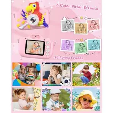 GREENKINDER Kids Camera - Fun & Safe Digital Camera for Kids