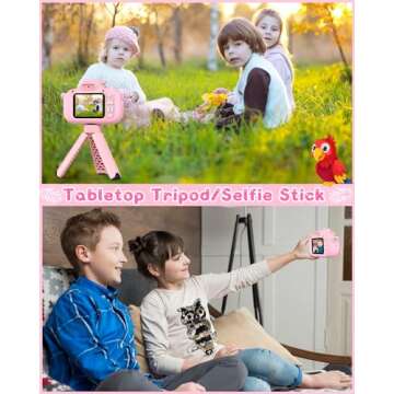 GREENKINDER Kids Camera - Fun & Safe Digital Camera for Kids