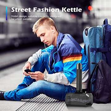 moofin - Thor Hammer Water Bottle - 1.7 Liter Black - BPA Free Mjolnir Sports Hydro Novelty Funny Gift Leakproof Durable, Non Toxic, for Fitness Outdoor Adults, 58Oz (Black)